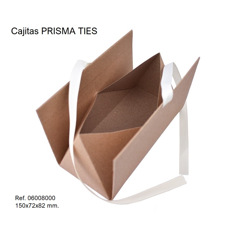 Cajita Prisma Ties multiuso 150x88x82 mm.